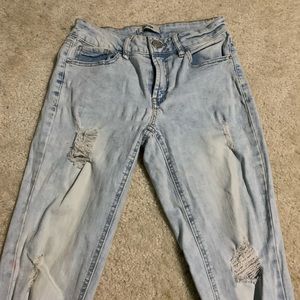 Charlotte Ruse Light Wash Jeans